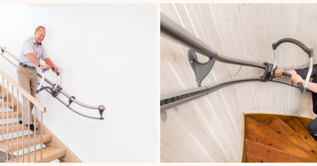 AssiStep Innovative Stair Aid For Elderly